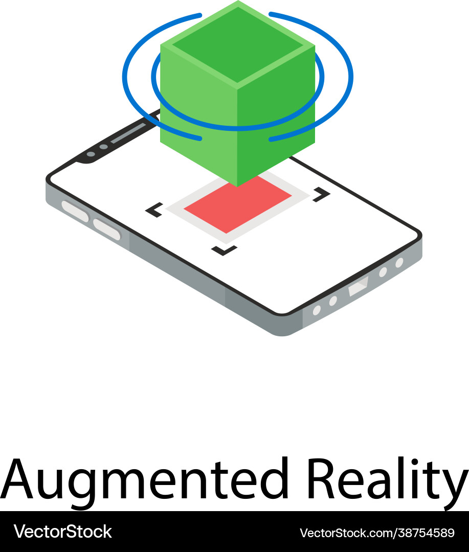 Augmented reality Royalty Free Vector Image - VectorStock