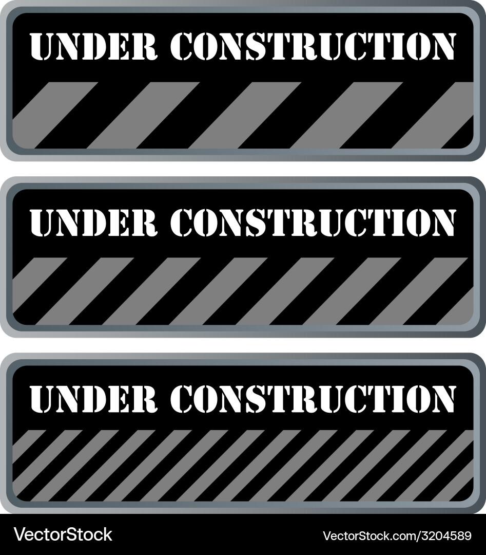 Under construction Royalty Free Vector Image - VectorStock