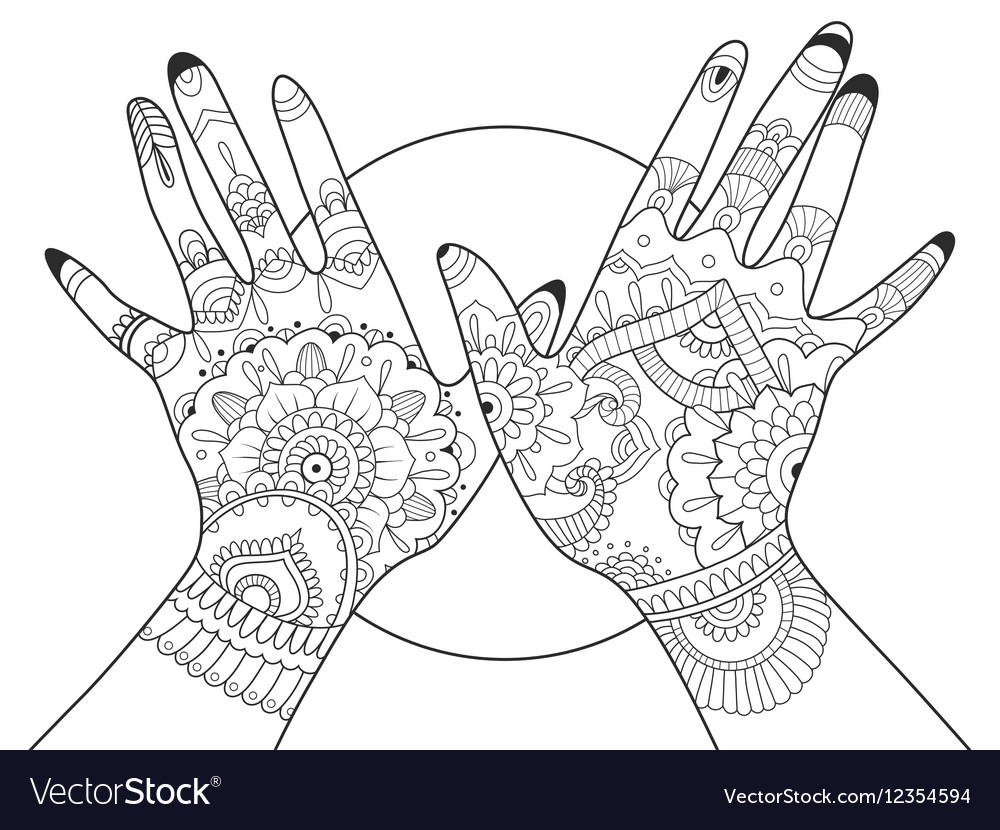 Henna Hand Designs Art Lesson: Make a Unique Self-Portrait — Art is Fun