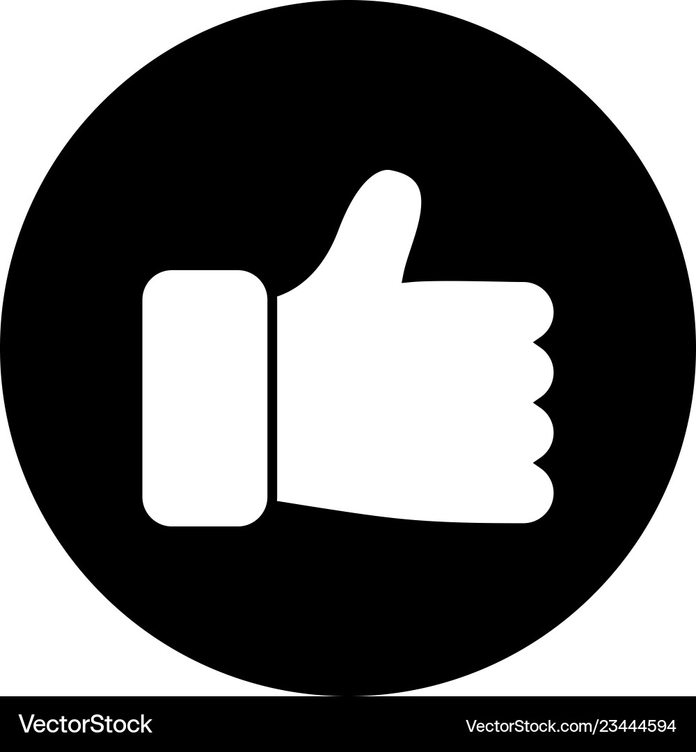 Like icon Royalty Free Vector Image - VectorStock