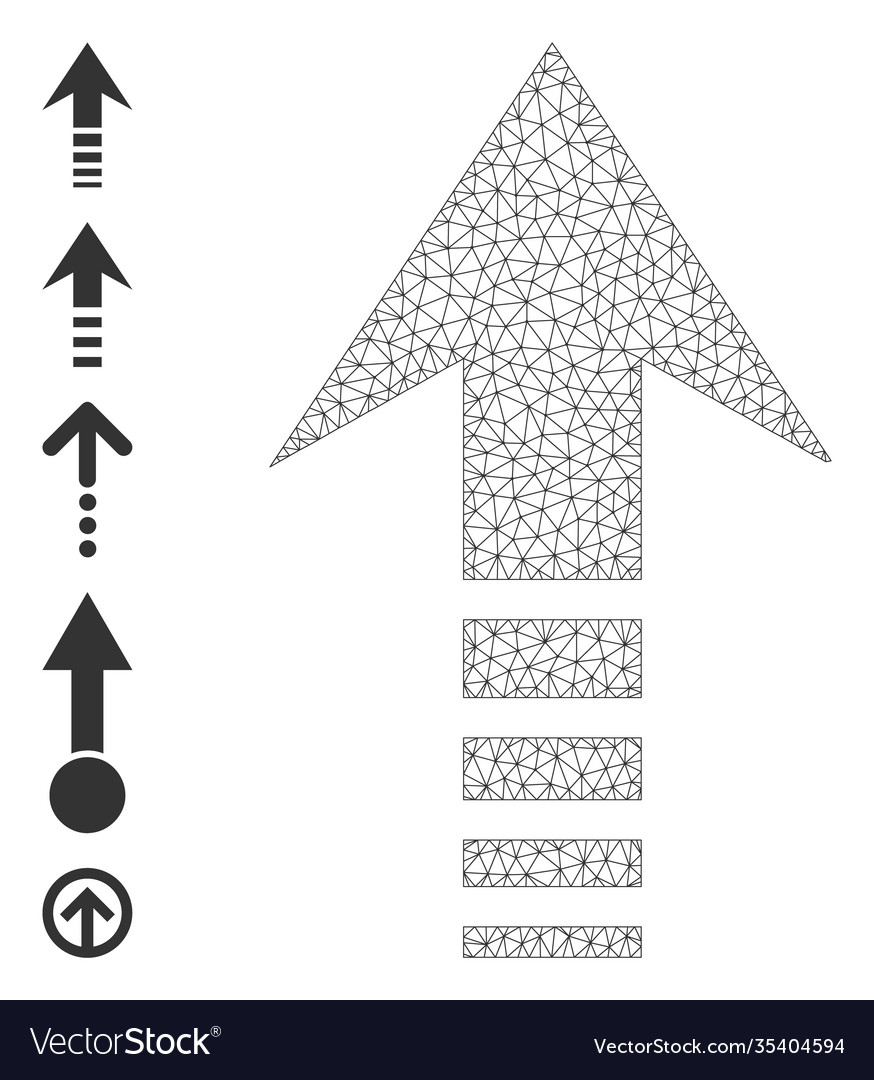 Web net send up icon with simple pictograms vector image Web net send up icon with simple pictograms