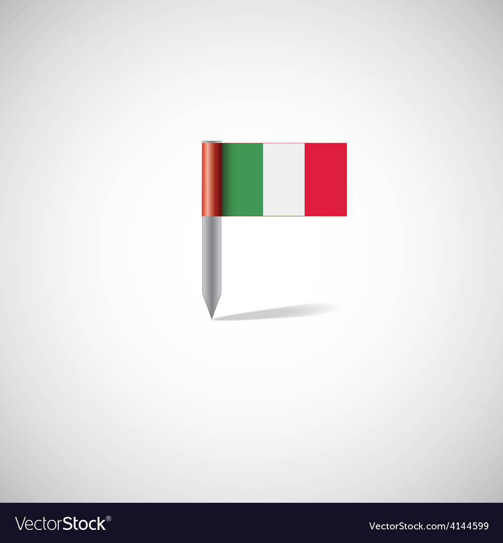 Italien Flagge Pin