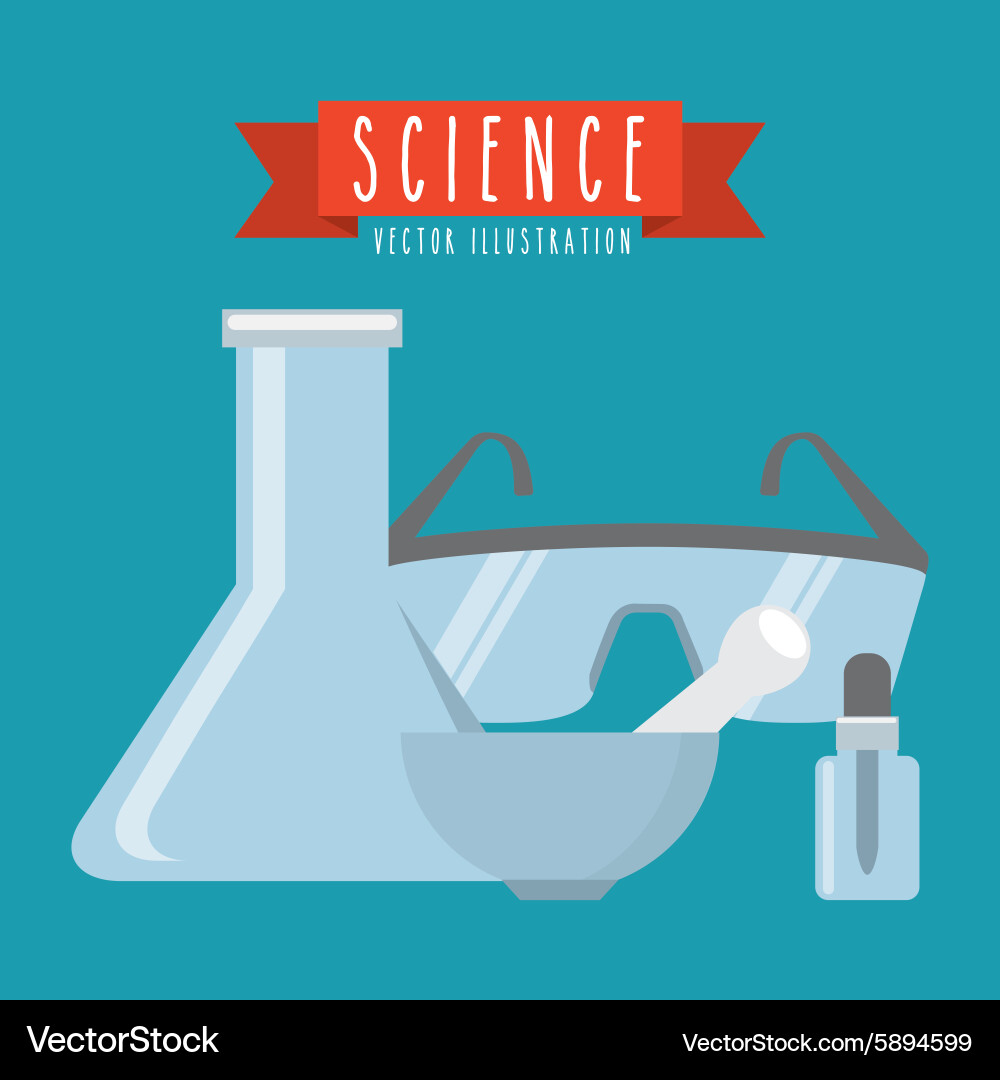 Science concept Royalty Free Vector Image - VectorStock