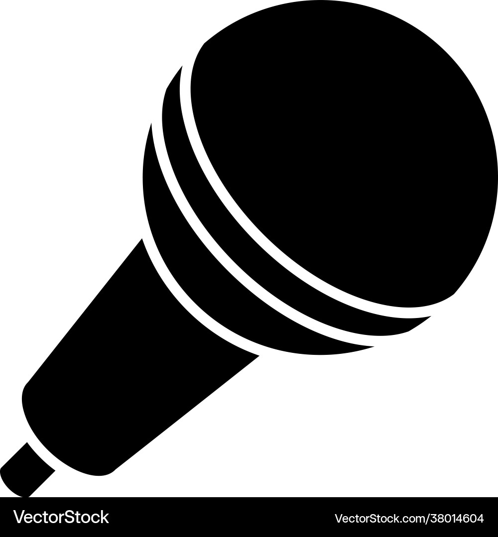 Audio mic Royalty Free Vector Image - VectorStock