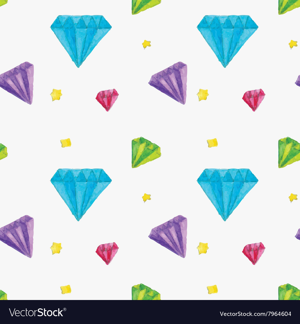 Diamond seamless pattern