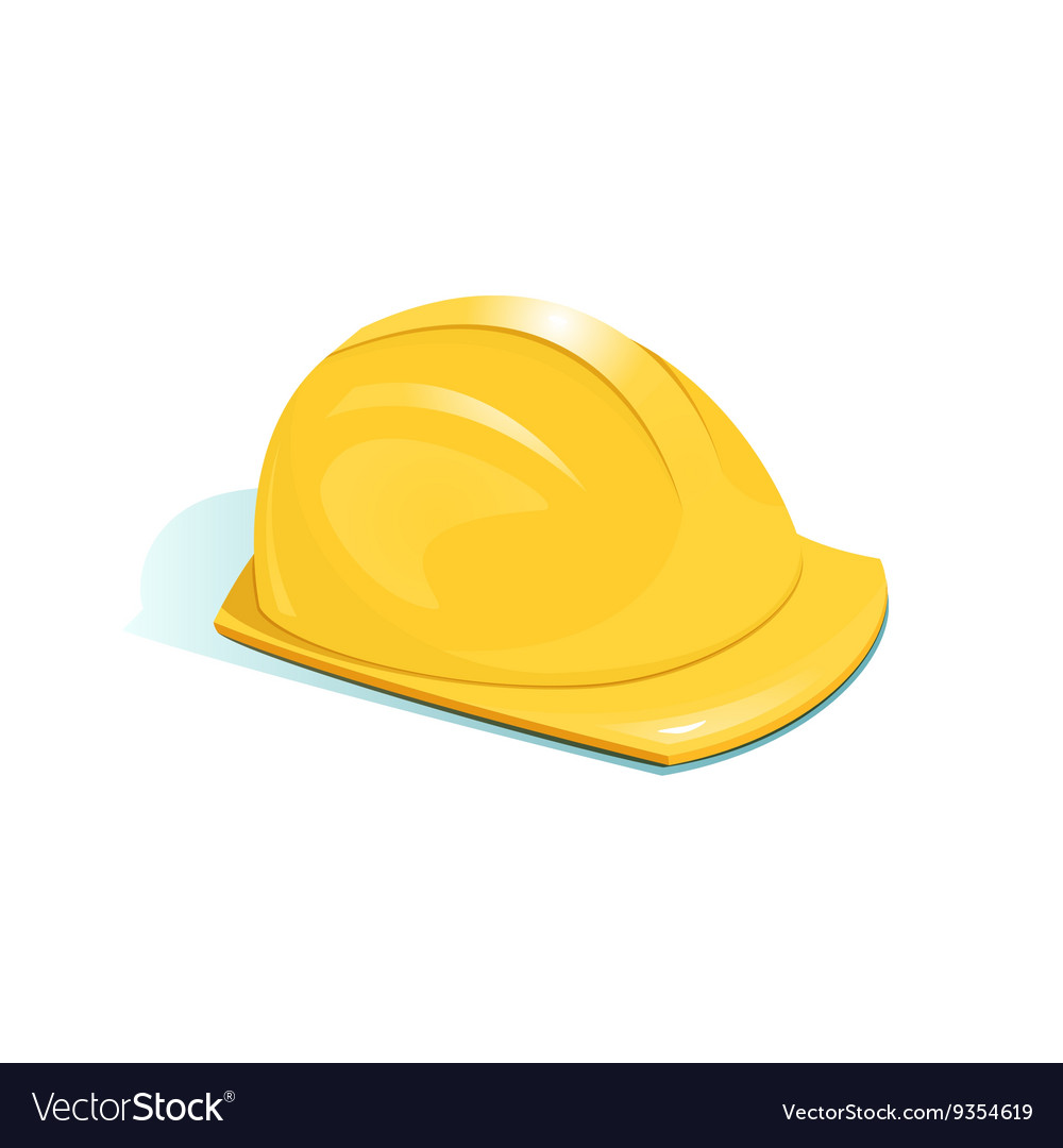 Helmet worker Royalty Free Vector Image - VectorStock