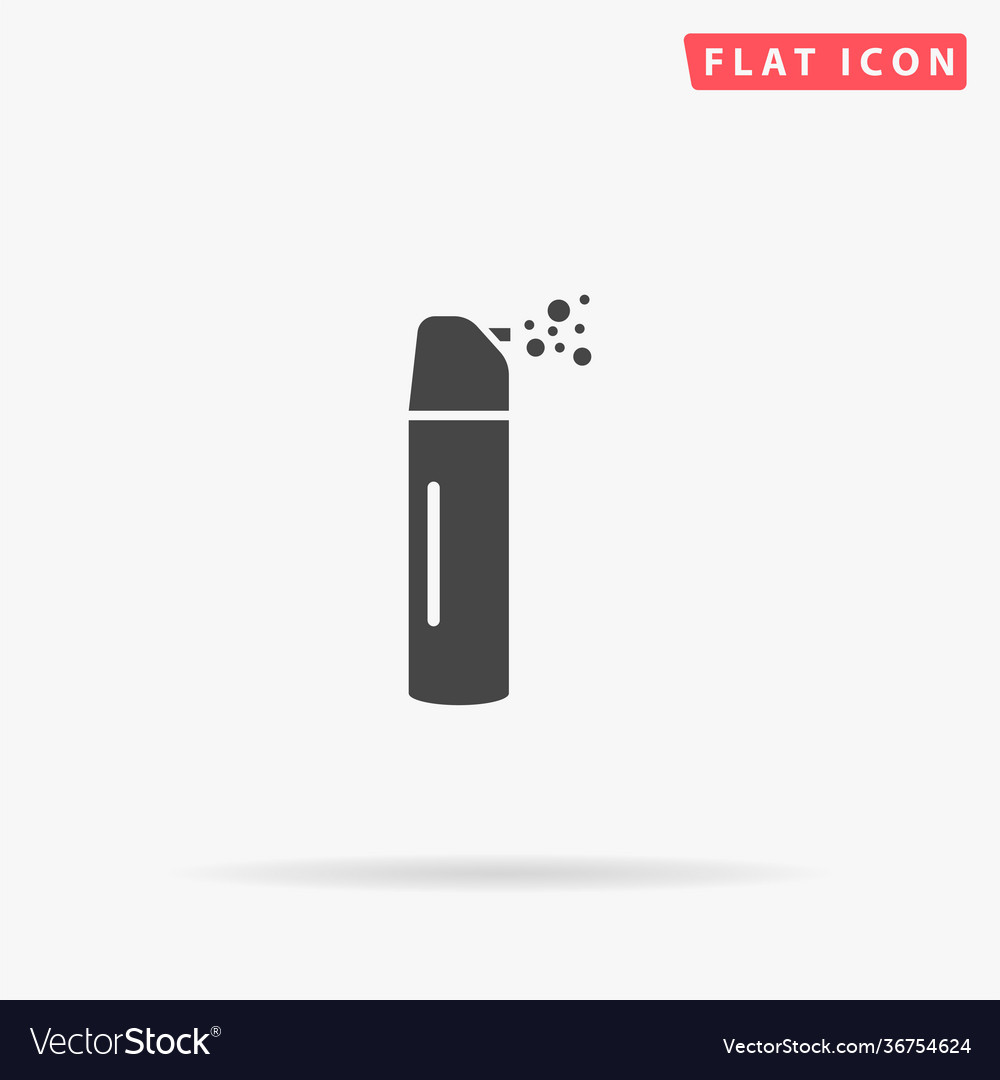 Pepper spray flat icon