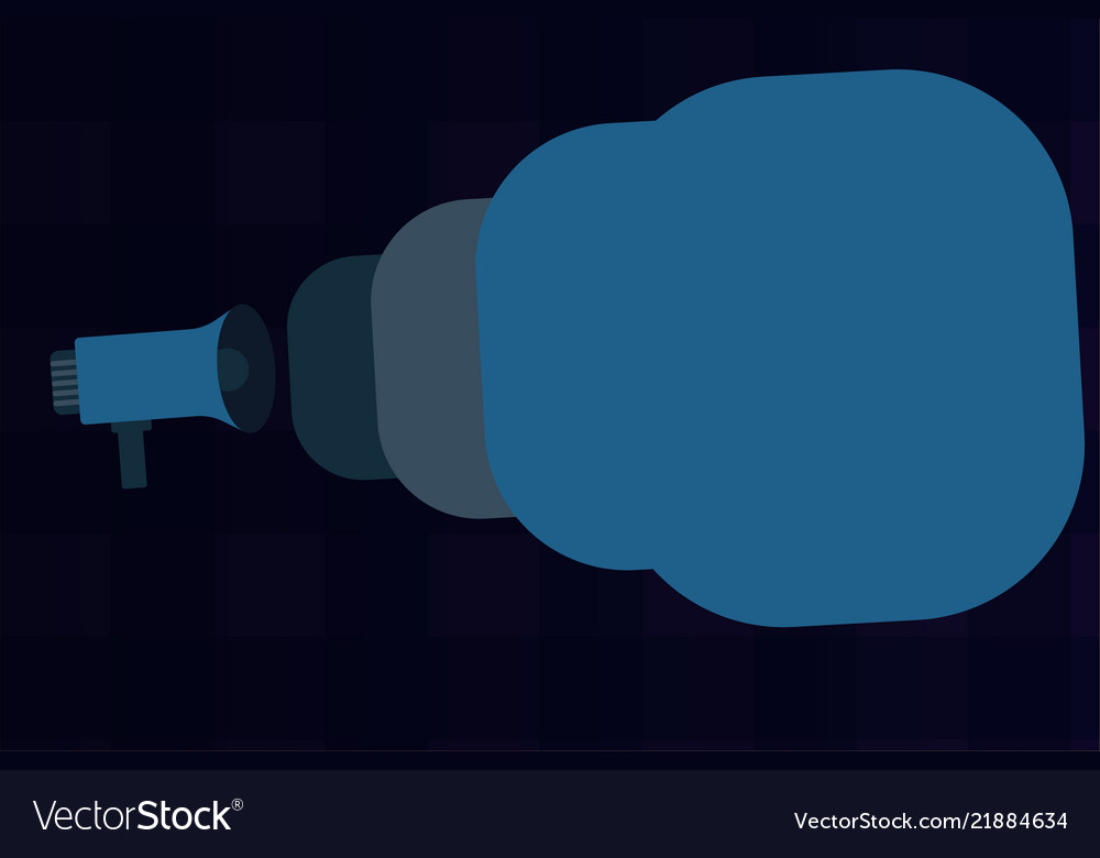 Flat design empty esp template vector image Flat design empty esp template