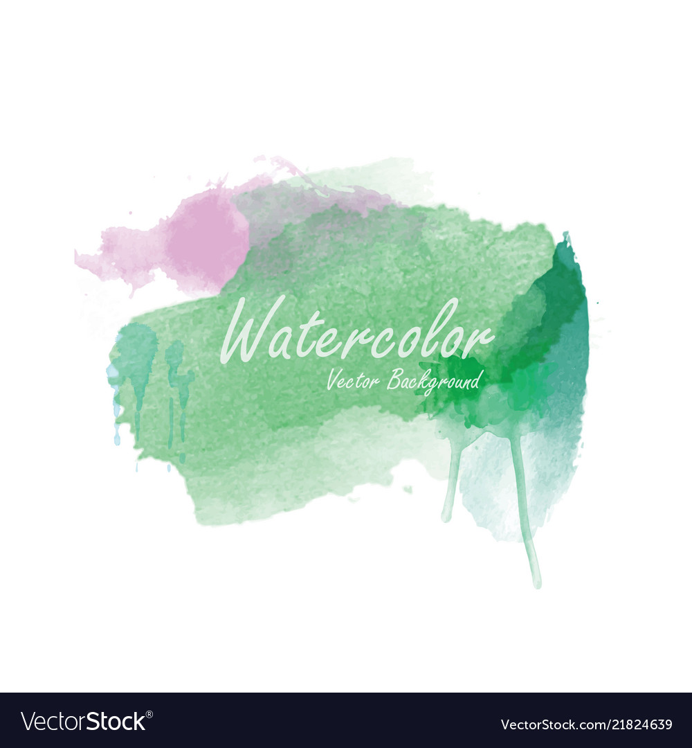 abstract watercolor background template royalty free vector