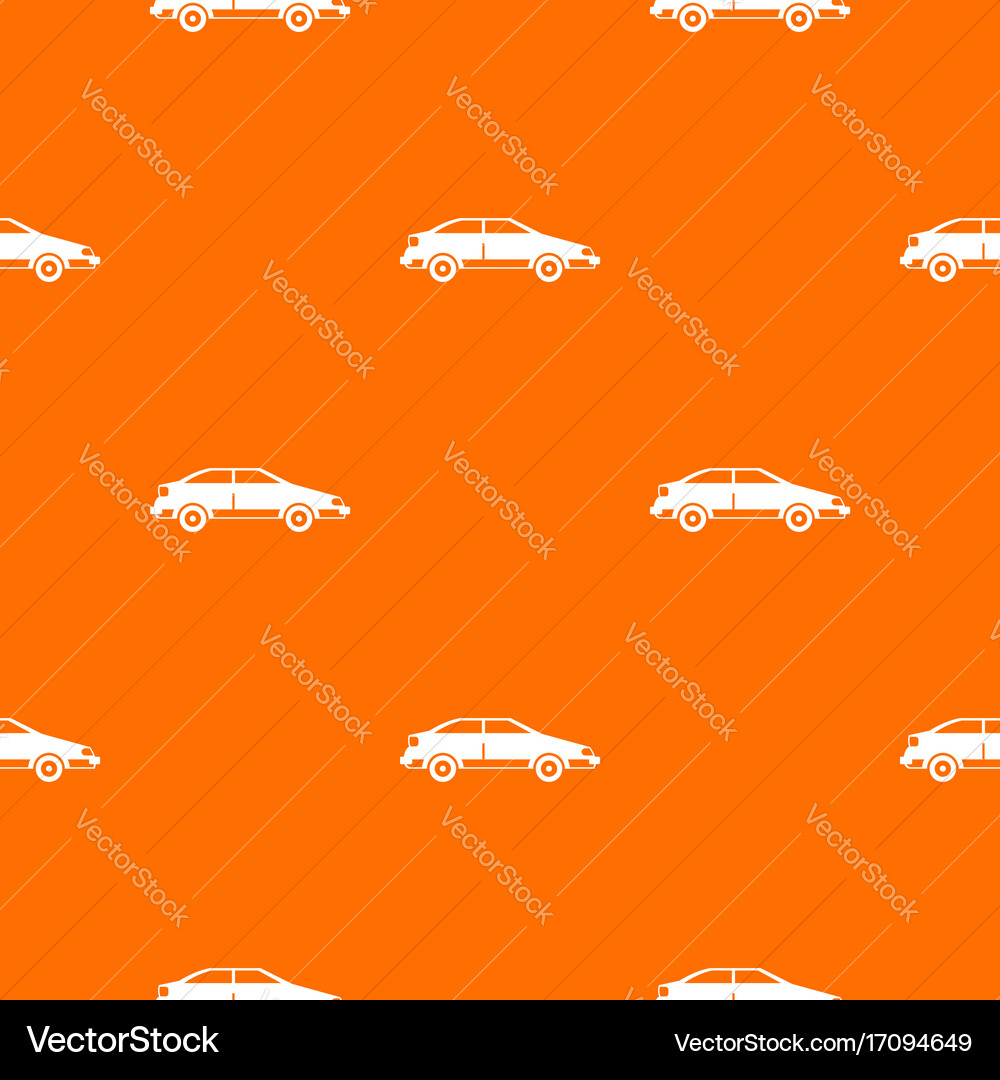 Car pattern seamless Royalty Free Vector Image