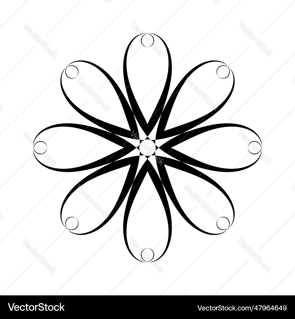 Flower icon Royalty Free Vector Image - VectorStock