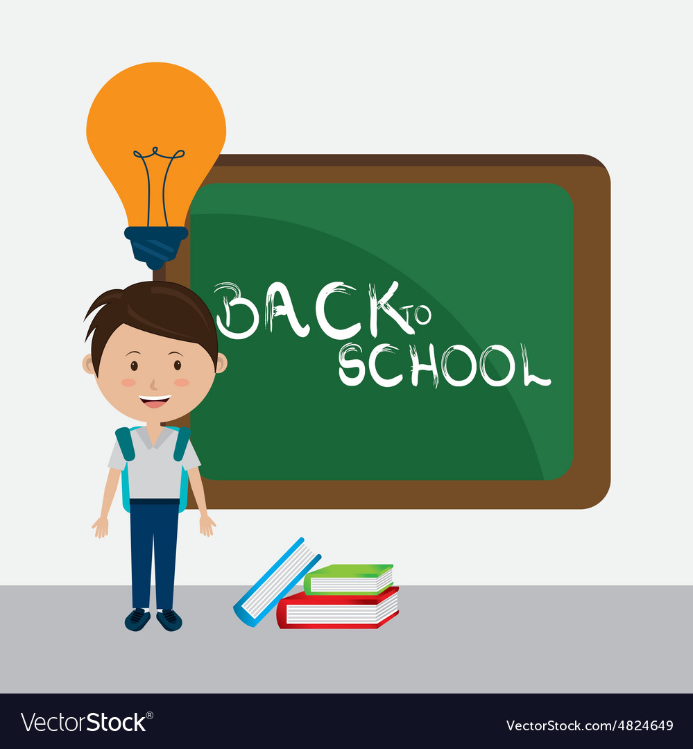 School design Royalty Free Vector Image - VectorStock