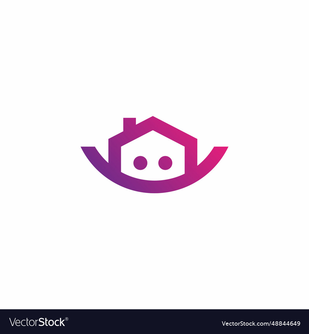 Smile home logo real estate