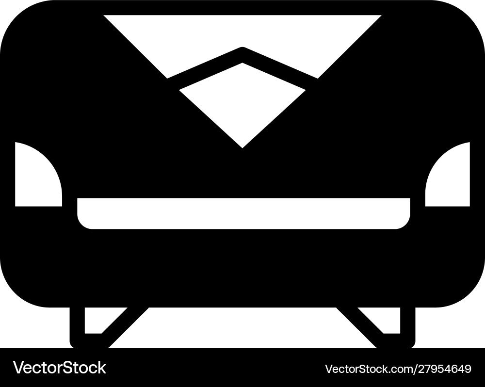 Sofa Royalty Free Vector Image - VectorStock
