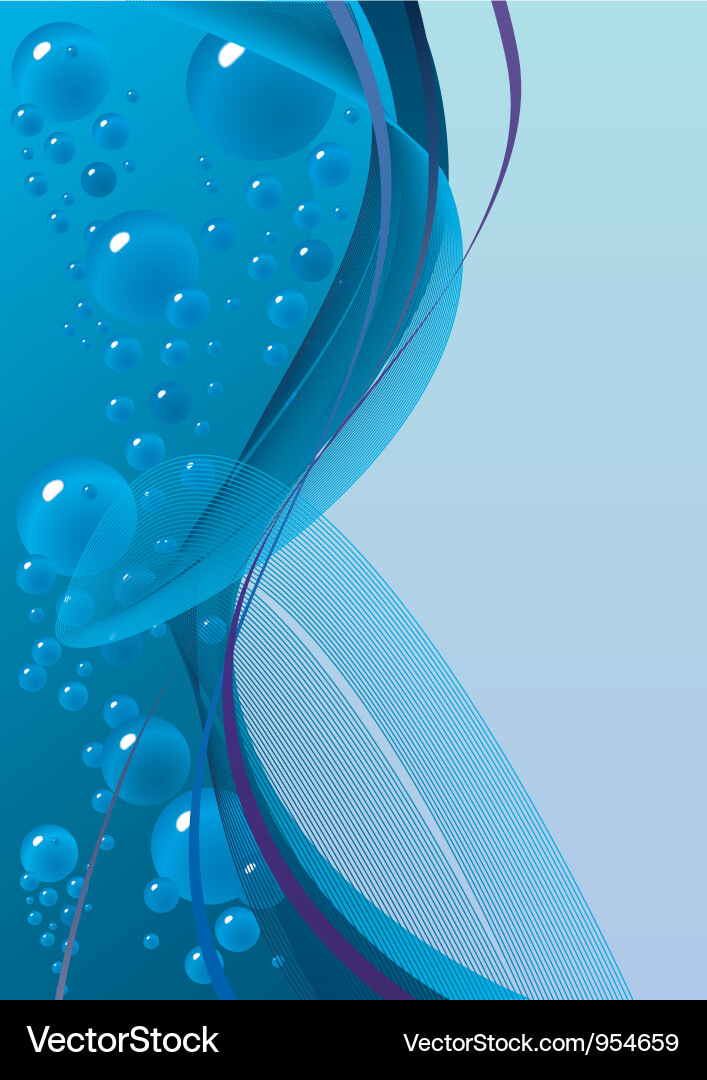 Vector Drop Background Background from the drops Royalty Free Vector Image