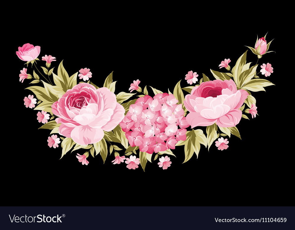 Template of invitation card Royalty Free Vector Image