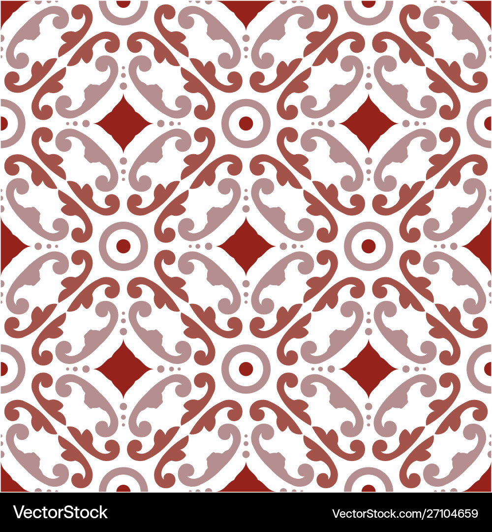 Vintage tile Royalty Free Vector Image - VectorStock