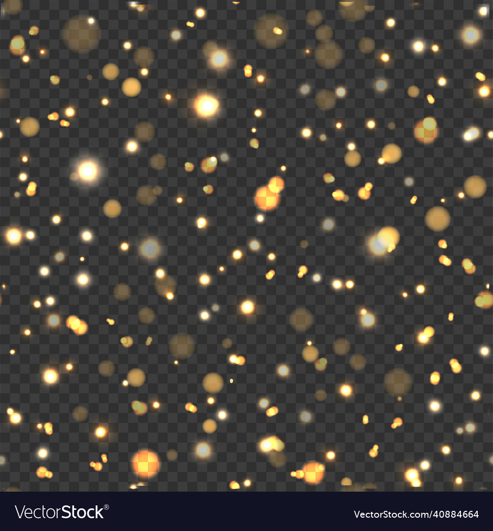 Abstract bokeh transparent background vector image Abstract bokeh transparent background