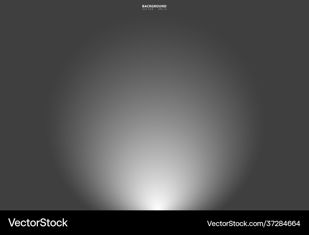 Gradient gray abstract background blurred smooth Vector Image