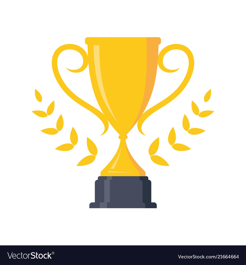 Winner Trophy Royalty Free Vector Image Vectorstock