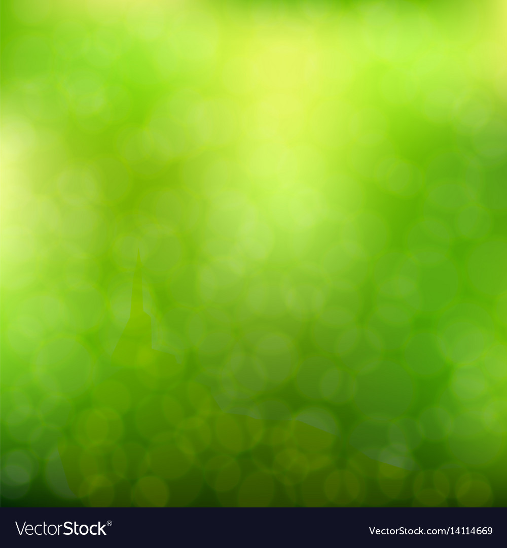 Blurred green background Royalty Free Vector Image