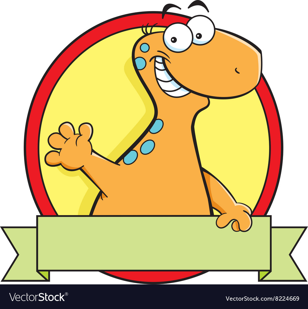 cartoon brontosaurus