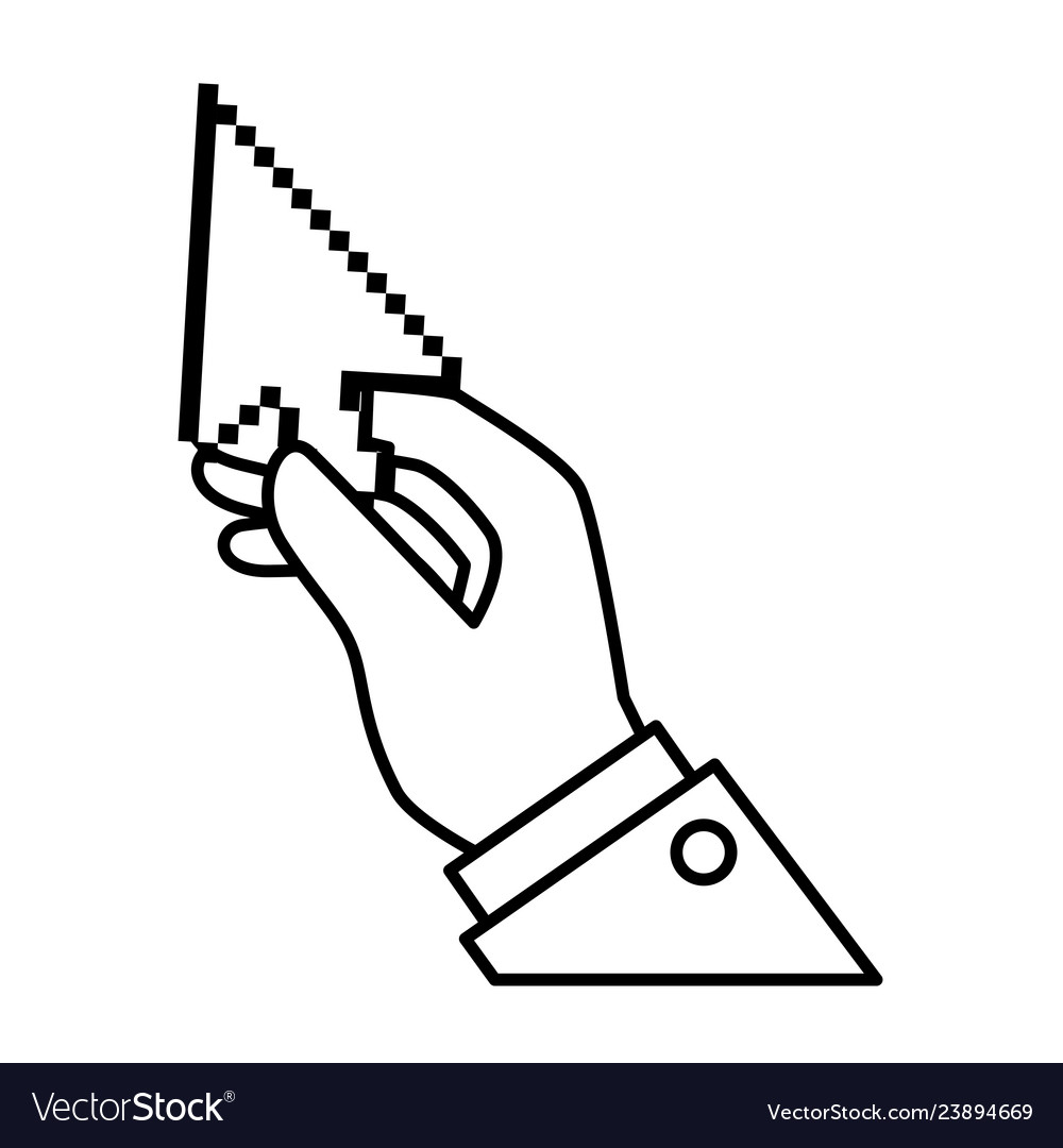 Hand with arrow mouse pointer