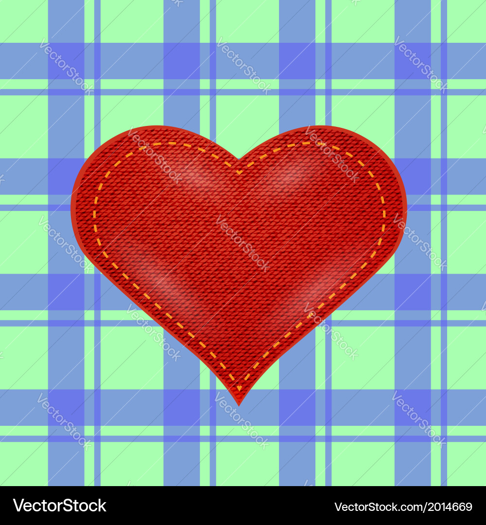 Red heart Royalty Free Vector Image - VectorStock