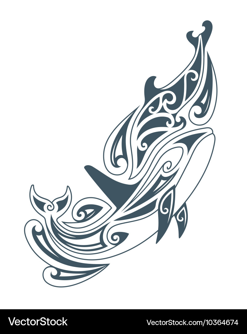 Dolphins Royalty Free Vector Image - VectorStock