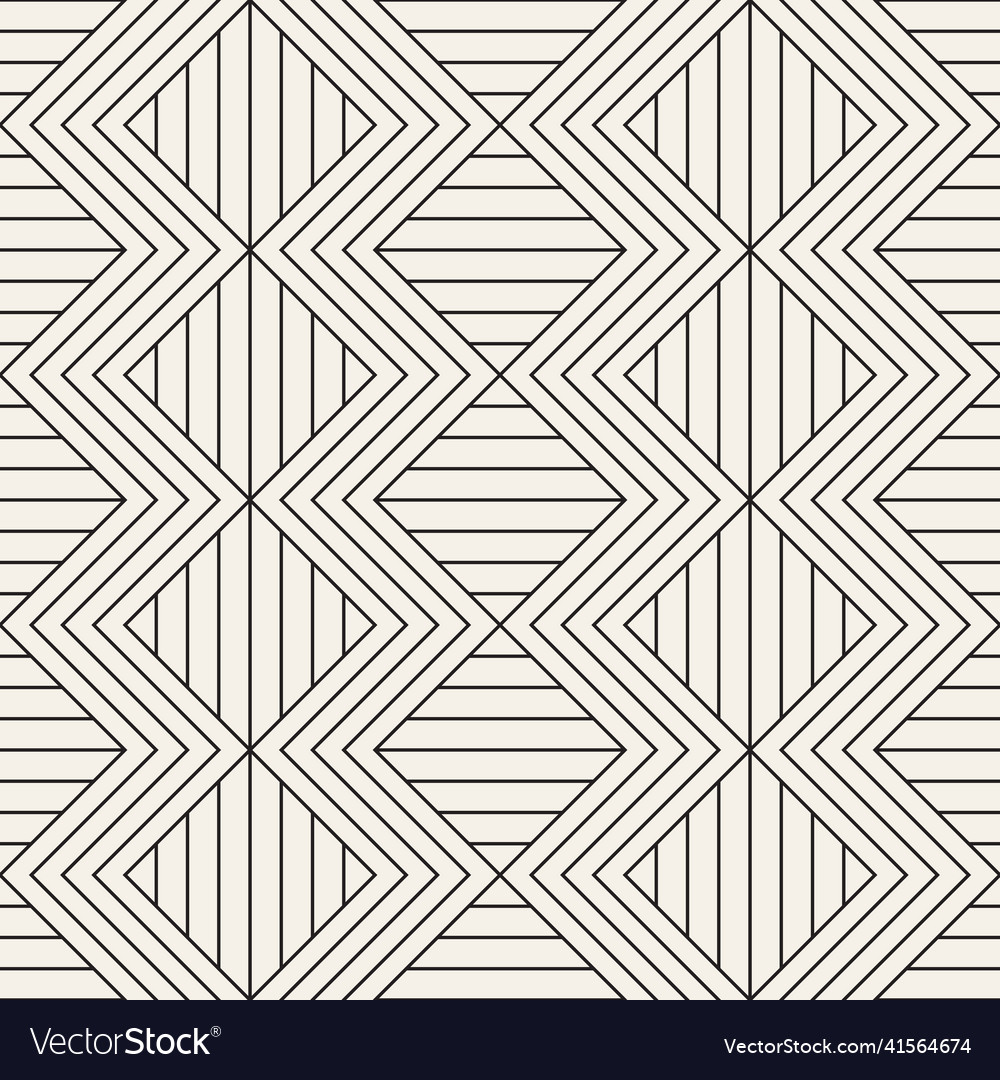 Seamless pattern repeating geometric elements vector image Seamless pattern repeating geometric elements