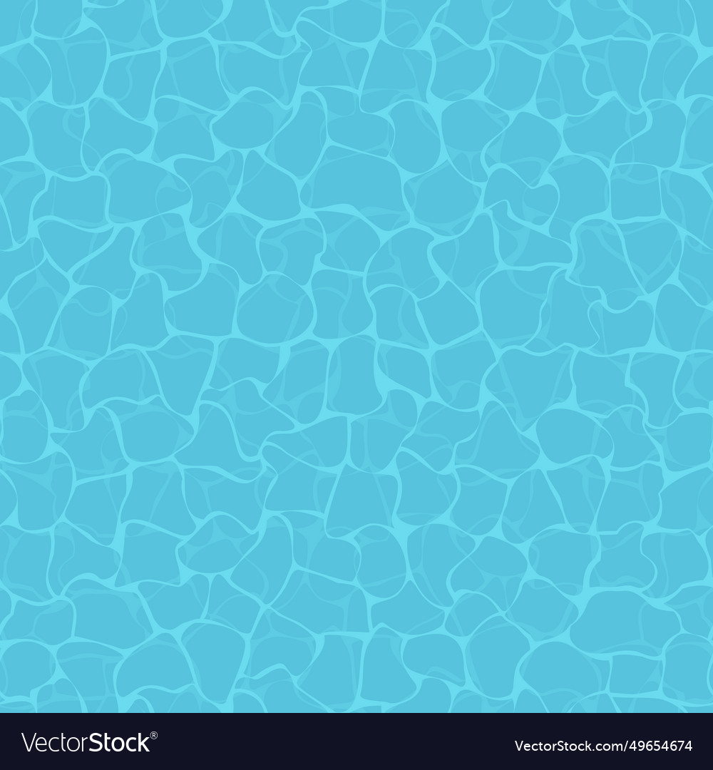 Water Ripple Top View Texture Seamless Pattern Vector Image