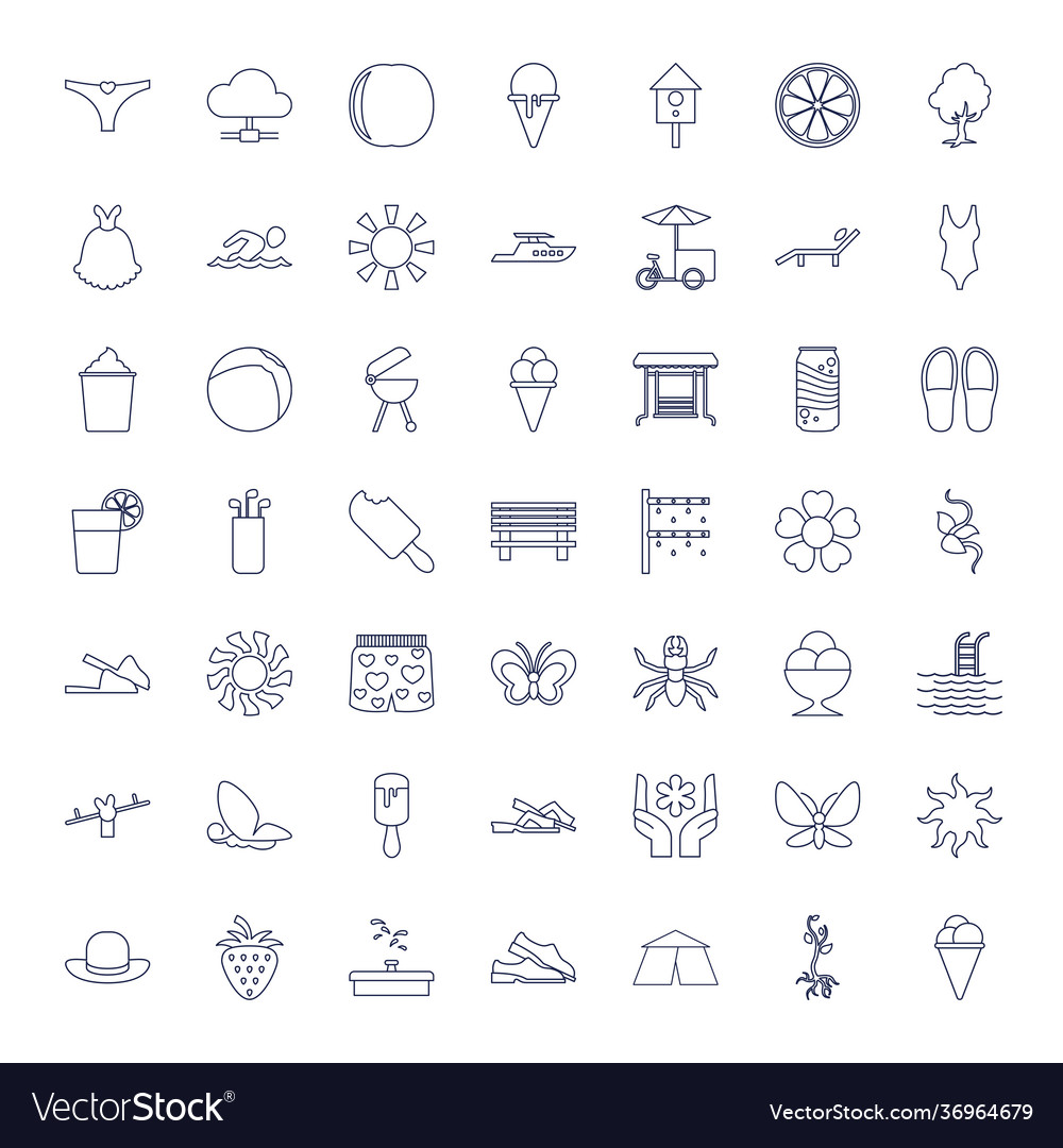 49 summer icons