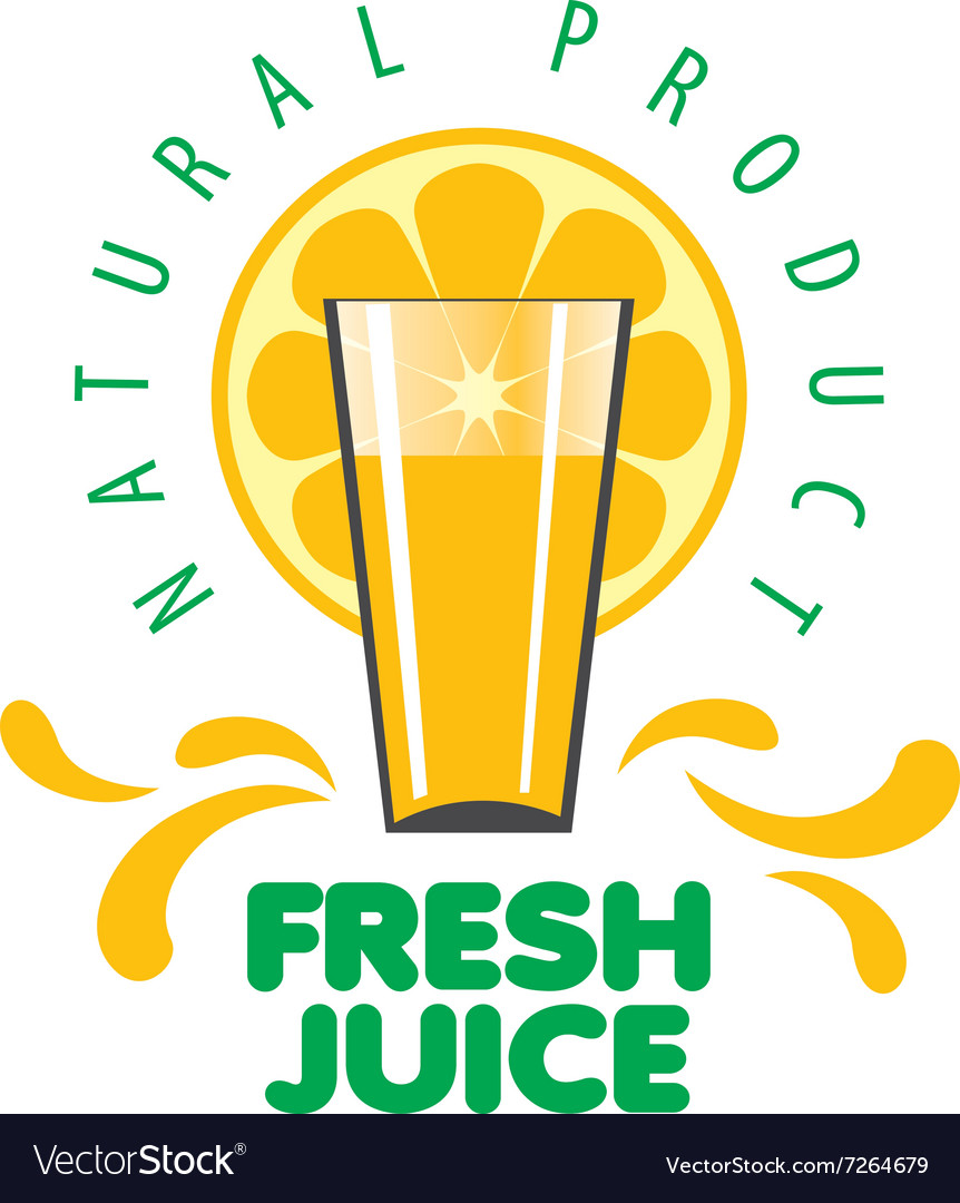 Logo of fresh juice