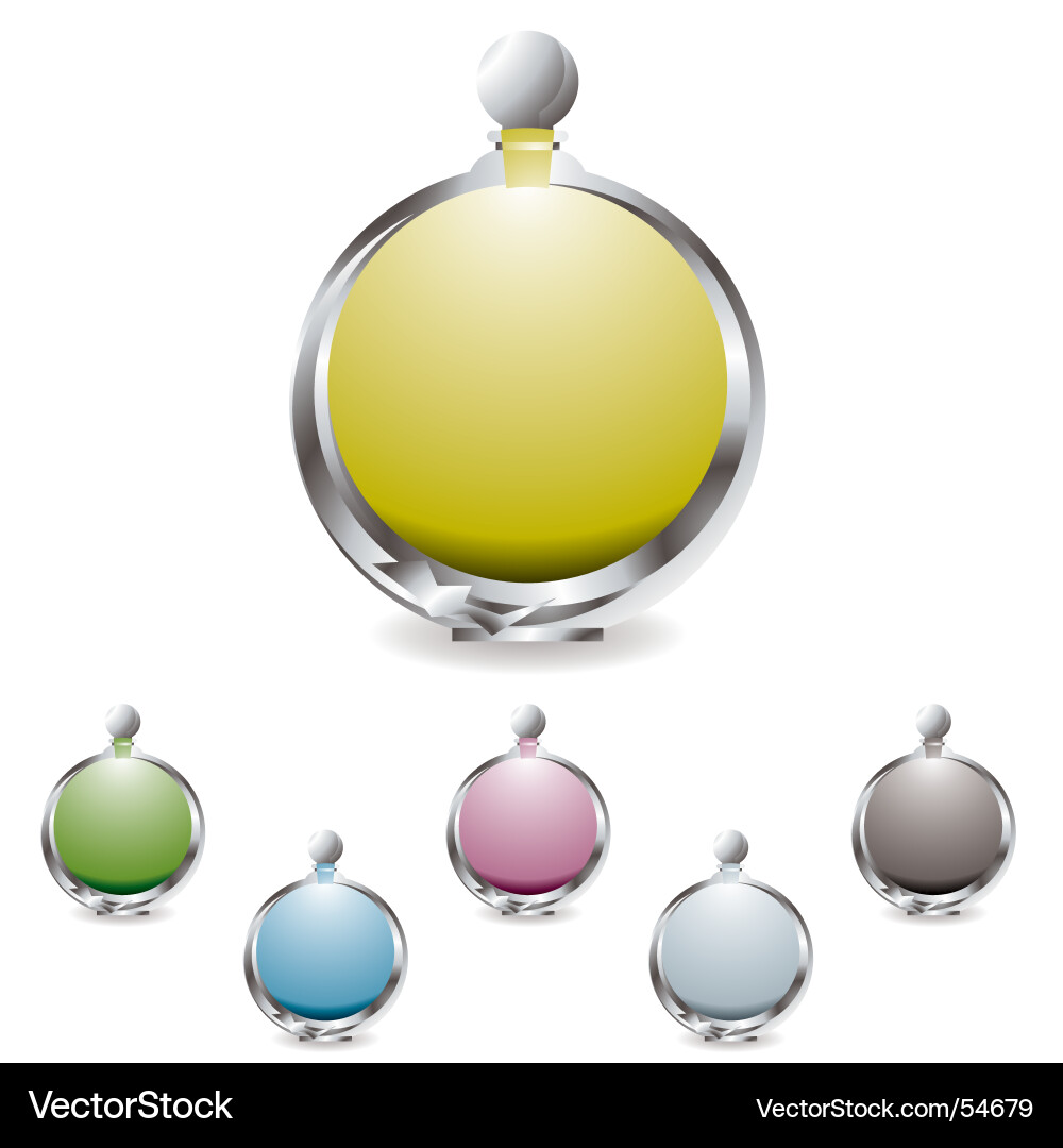 Perfume bottle Royalty Free Vector Image - VectorStock