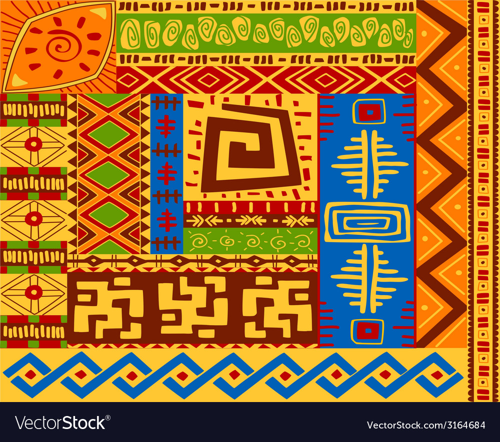 Ethnic patterns Royalty Free Vector Image - VectorStock