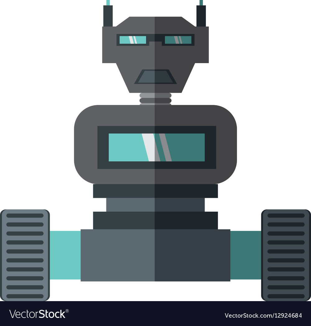 Robot machine science technology shadow