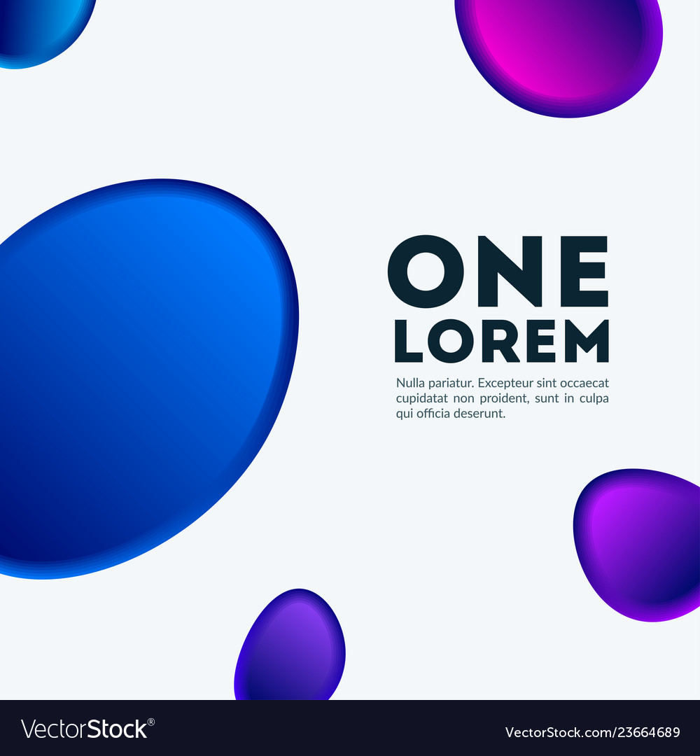 Abstract design colourful elements vector image Abstract design colourful elements