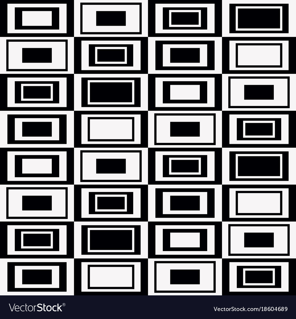 Abstract pattern with rectangles Royalty Free Vector Image