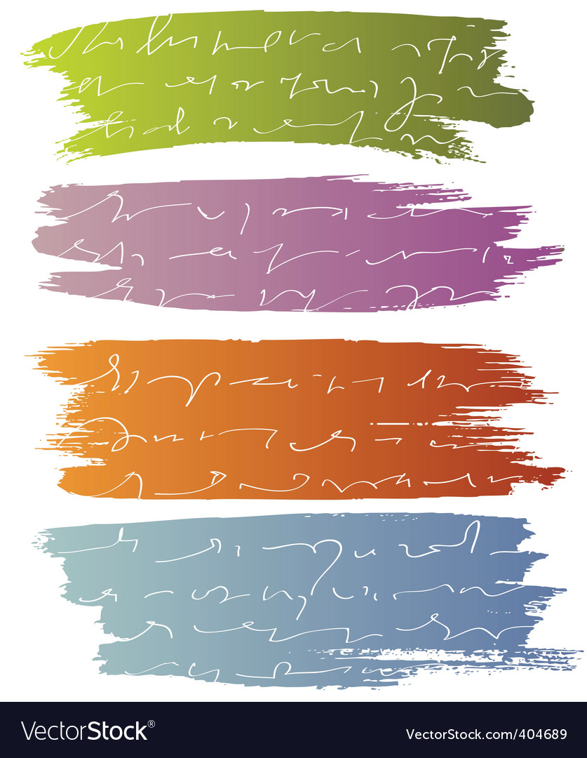 Blurs with text