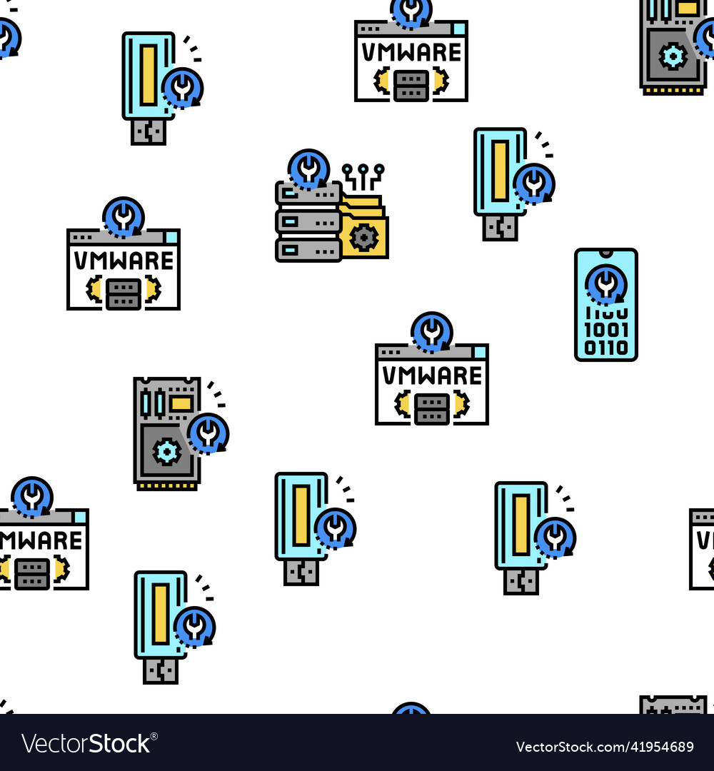 Data recovery computer processing seamless vector image Data recovery computer processing seamless