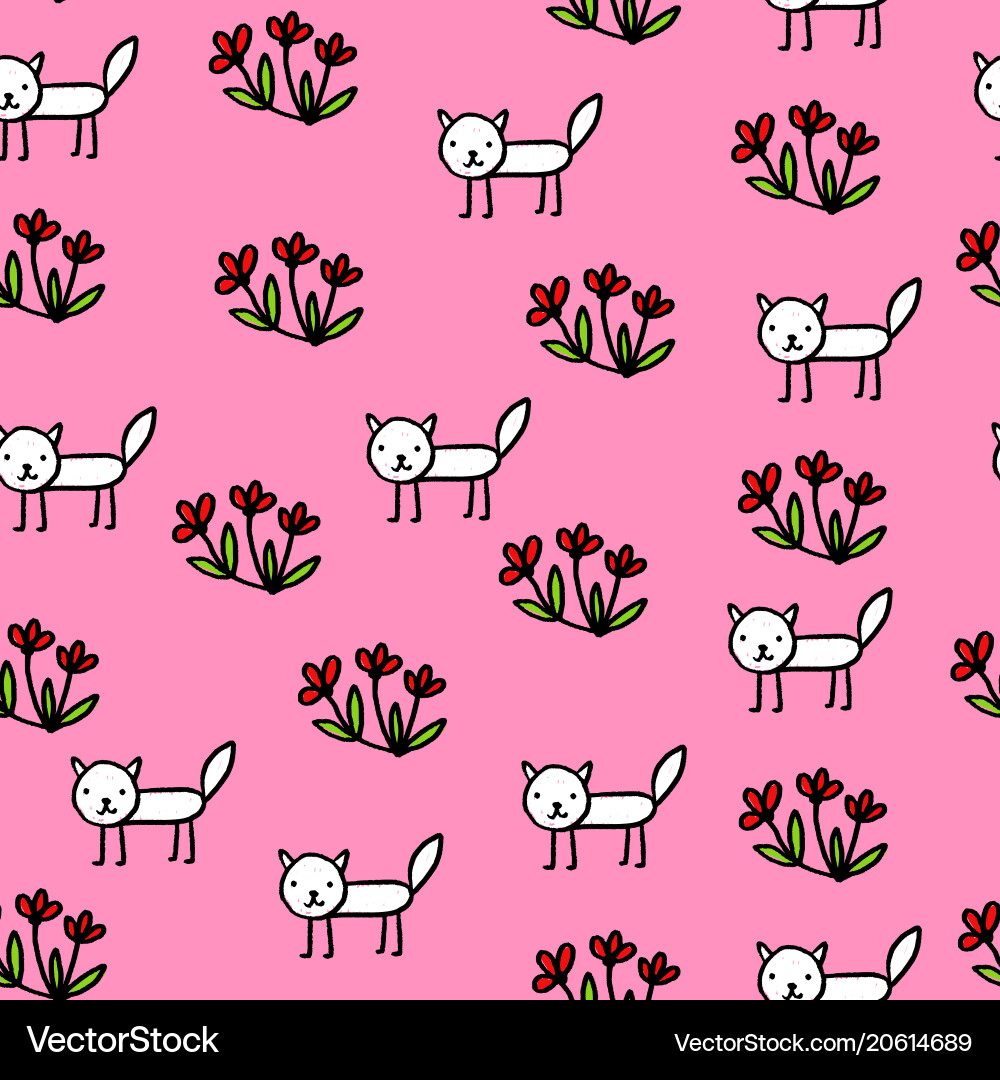 Kids pattern Royalty Free Vector Image - VectorStock