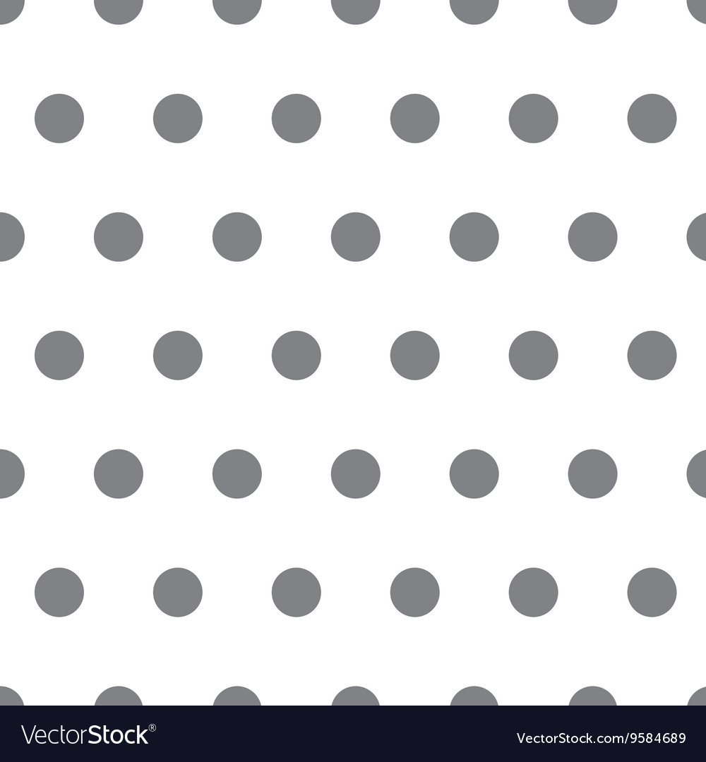 Seamless polka dot pattern background Royalty Free Vector