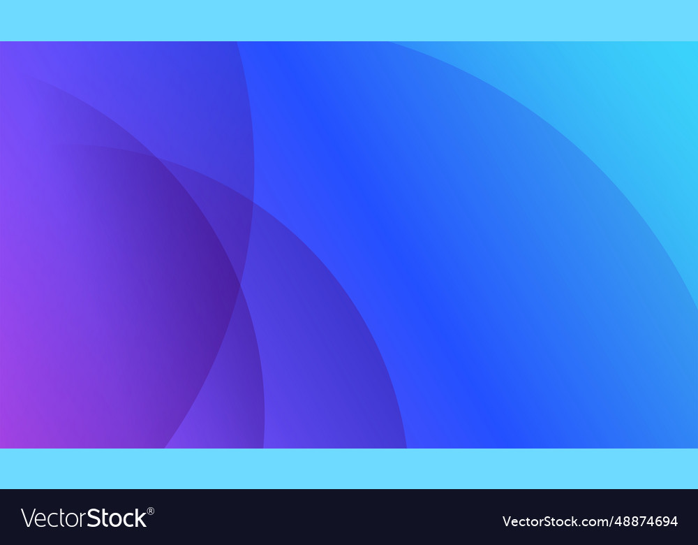 Abstract curved line design on azure purple Vector Image