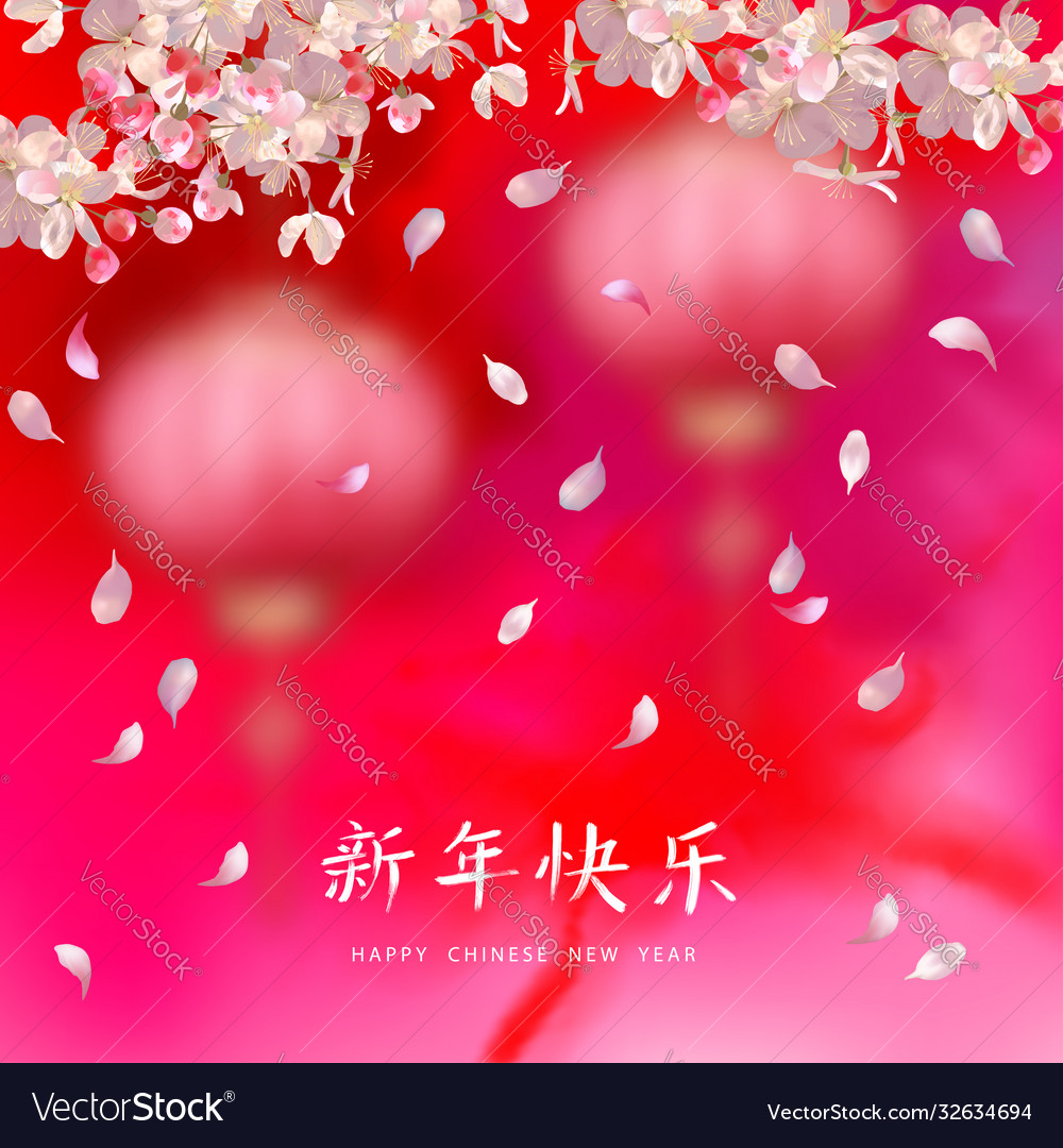 Chinese new year vector image Chinese new year