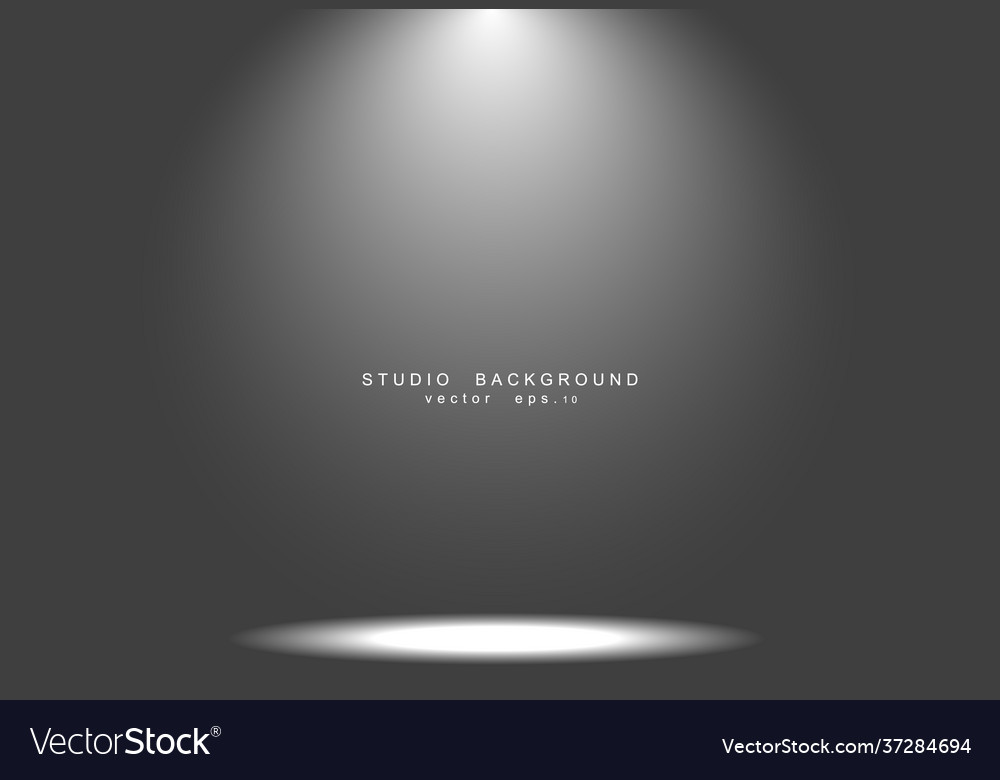 Gradient gray abstract background blurred smooth Vector Image