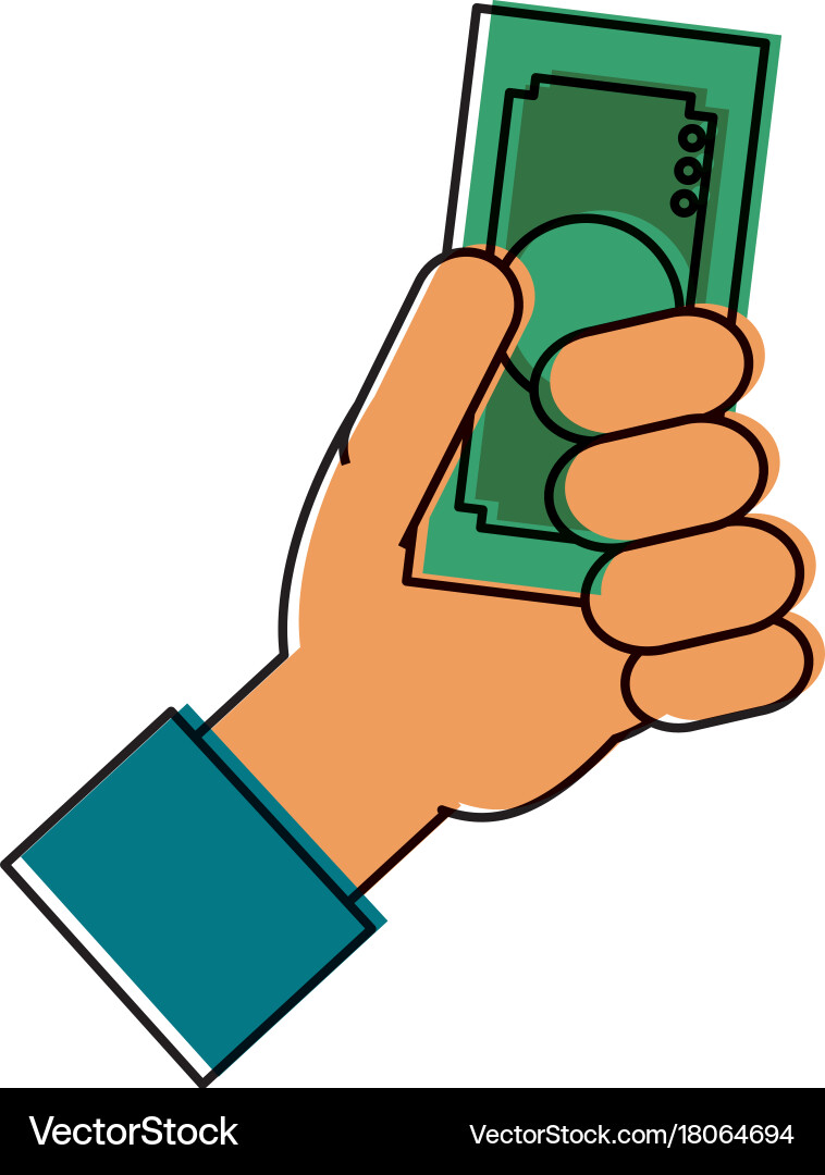 Hand Royalty Free Vector Image - VectorStock