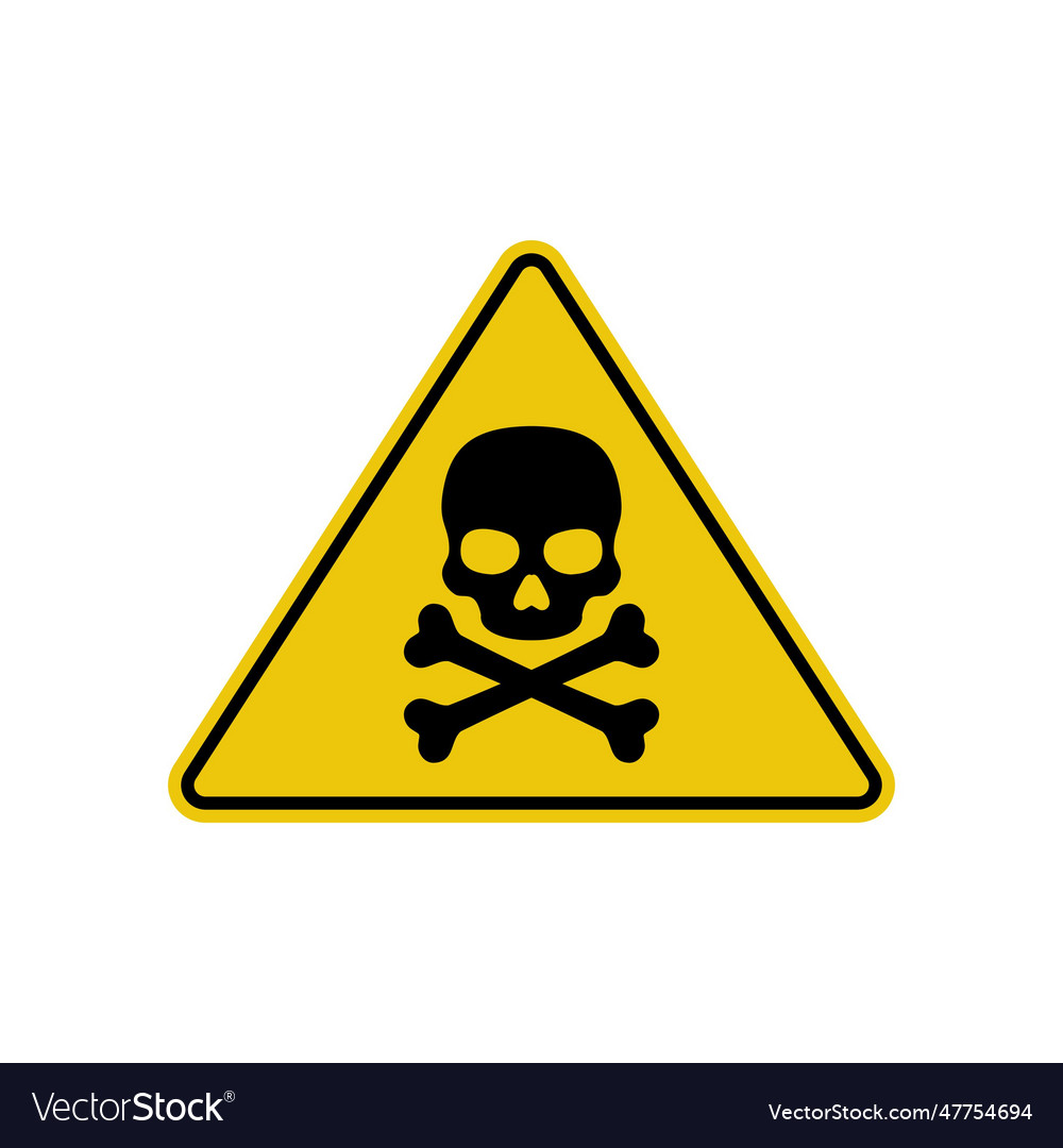 Hazard warning symbol Royalty Free Vector Image