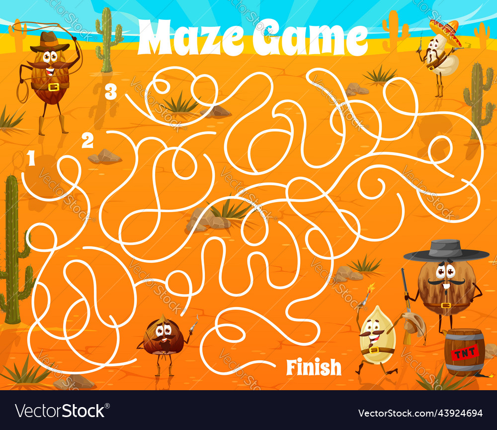 Labyrinth maze make a cocktail drink board game Vector Image