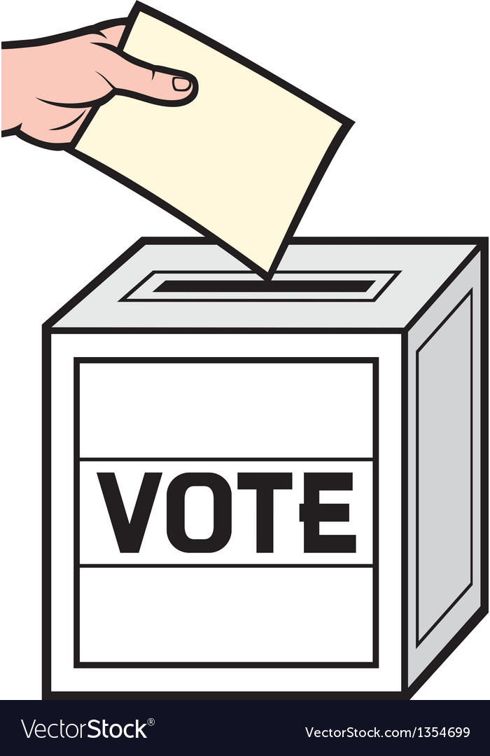 Ballot box Royalty Free Vector Image VectorStock