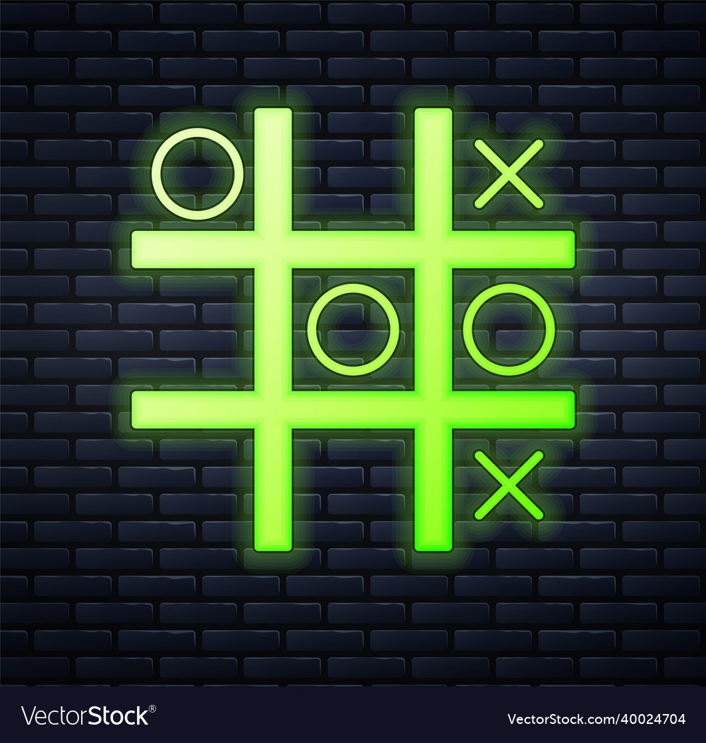 Glow In the Dark TIc Tac Toe Game